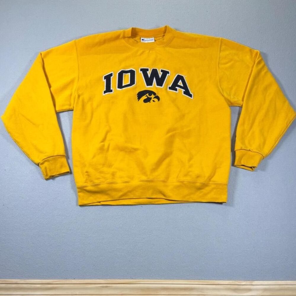Champion Men's Yellow Sweatshirt